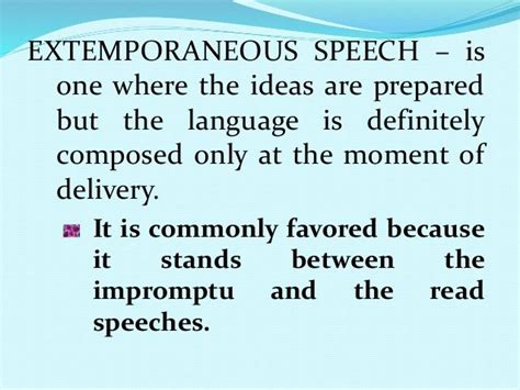 What's The Difference Between Impromptu And Extemporaneous Speech ...