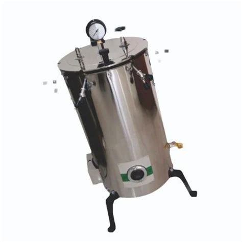 Stainless Steel Vertical Autoclaves Semi Automatic Vertical Autoclave