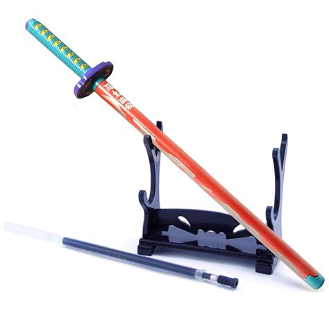 Buy Larmuroki Samurai Pen - Samurai Katana Model, Kimetsu no Yaiba Pen, 8 Inches Anime Signature