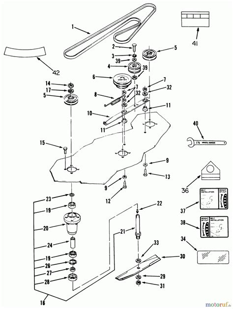 Toro Sc Side Discharge Mower Belt