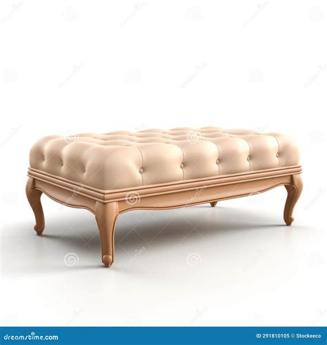 Beige Tufted Ottoman Elegant And Dramatic Furniture For Your Home