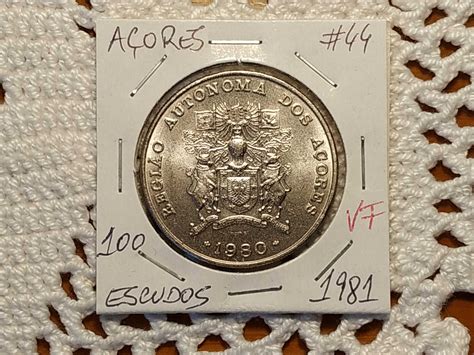 Portugal moeda de 100 escudos de 1981 Açores VF Paranhos OLX Portugal