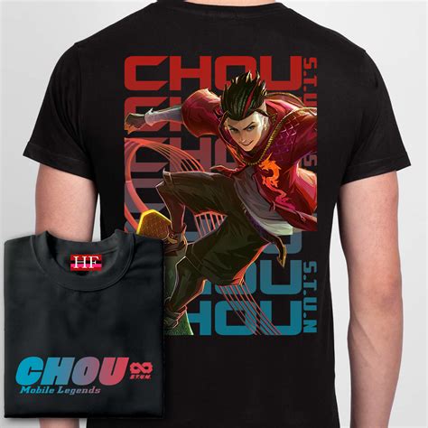 Chou Stun T Shirt Mobile Legends Tshirt Mlbb Ml Tees Lazada PH