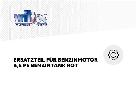 Ersatzteil F R Benzinmotor Ps Benzintank Rot Amazon De Auto