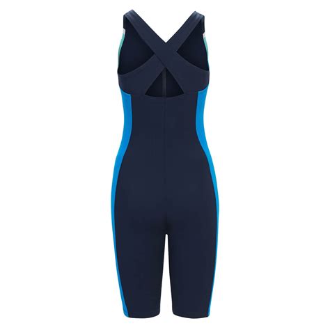 Dolfin Aquashape Zip Front Color Block Aquatard Chlorine Resistant Swi