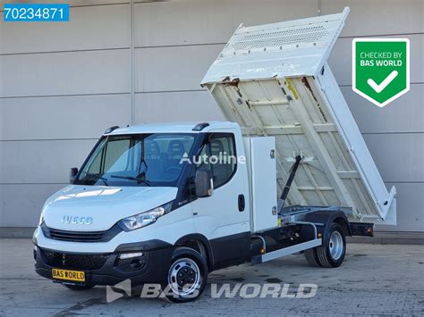 IVECO Daily 35C12 Kipper Met Kist Euro6 3500kg Trekhaak Airco Cruise T