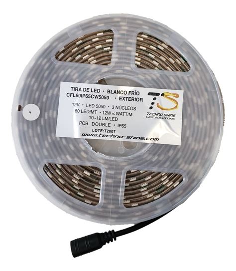 12 Tiras Led 5050 Recubrimiento 5m Ip65 Envío gratis