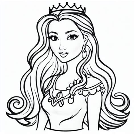 Princesas Para Colorir Desenhos Para Colorir