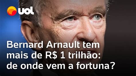 Homem Mais Rico Do Mundo Bernard Arnault Tem Mais De R Trilh O De