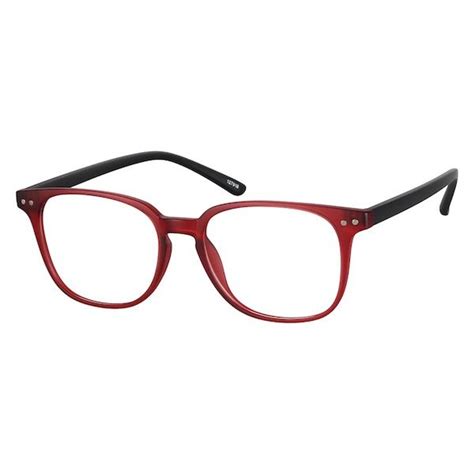 Red Square Glasses #127918 | Zenni Optical | Zenni optical glasses ...