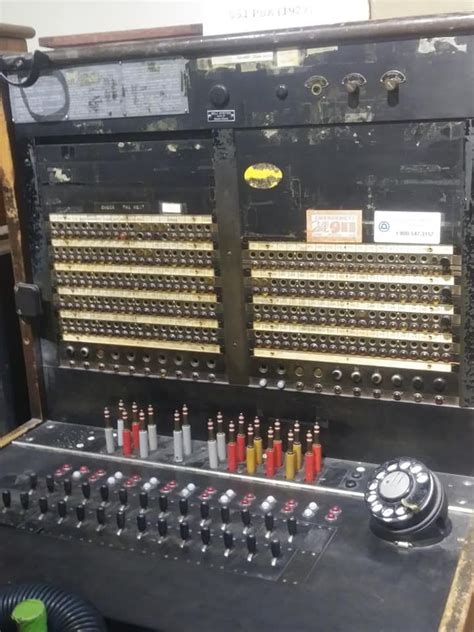 I Used A Switchboard Like This In 1967 When Working At He Downtown