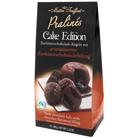 Maître Truffout Praline Cake Edition Pure Chocolade 148g Snuffelstore