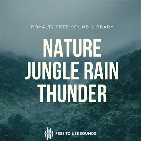 Nature Rain Sound Effects Bali | freetousesounds