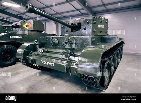 British Cromwell Tank At The Armored Vehicle Museum Stock Photo Alamy