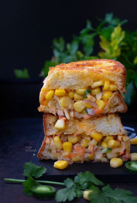 Corn Sandwich Video NISH KITCHEN