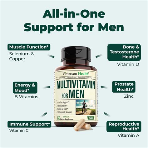 The Best Multivitamin For Men Over 60