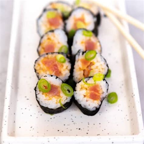 Yellowtail Roll Sushi