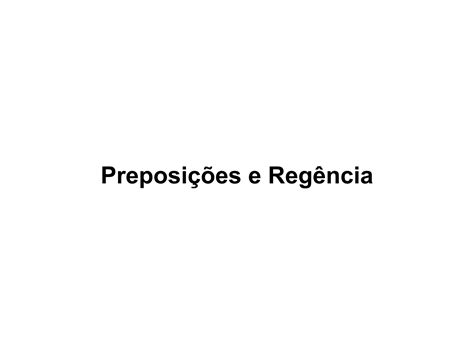 Plano De Aula Ano Como Se Estabelece A Reg Ncia Verbal O Uso