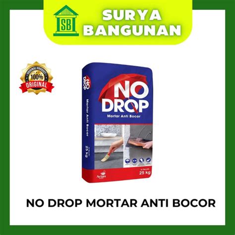 Jual Semen Acian Waterproofing No Drop Avian Mortar Anti Bocor 1 Kg