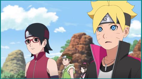 Sarada Falls In Love With Sarada Boruto Use Cute Jutsu On Sarada Youtube