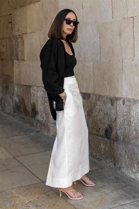 19 White Skirt Outfits To Wear In The Summer And Beyond Who What Wear