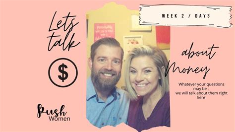 Lets Talk About Money Honey Week 2 Youtube