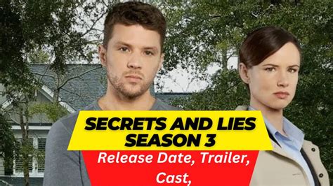 Secrets And Lies Season 3 Release Date Trailer Cast Expectation Ending Explained Youtube