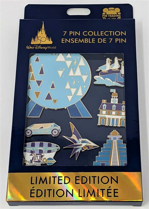 50272 Epcot Collection Boxed Set Complete Set Walt Disney World