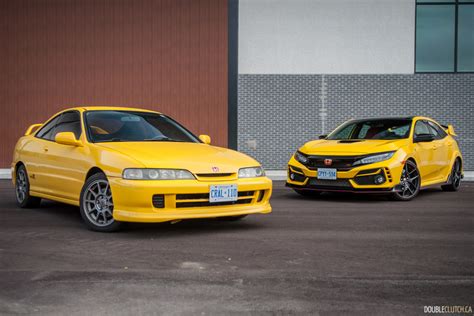 Comparo 2021 Honda Civic Type R Limited Edition Vs 2000 Acura Integra