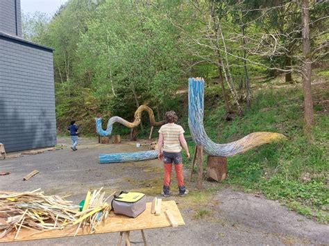 Semaine Tr S Active Au Land Art Nassogne Le Blog De Nassogne