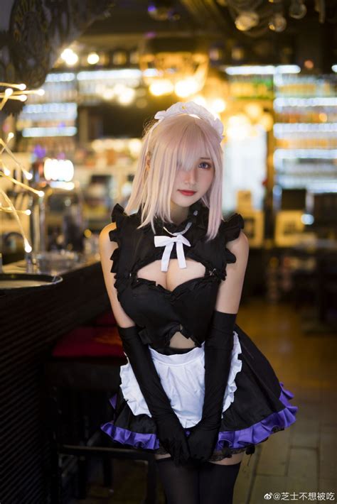 FATE 瑪修基列萊特 女僕 芝士不想被吃 COSPLAY JKF 捷克論壇