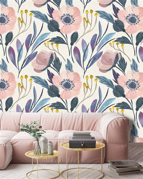 Removable Peel N Stick Wallpaper Self Adhesive Wall Etsy