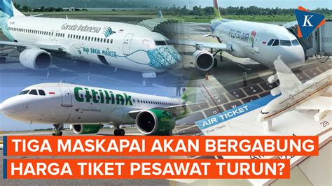 Garuda Indonesia Citilink Dan Pelita Air Bakal Merger Harga Tiket Turun