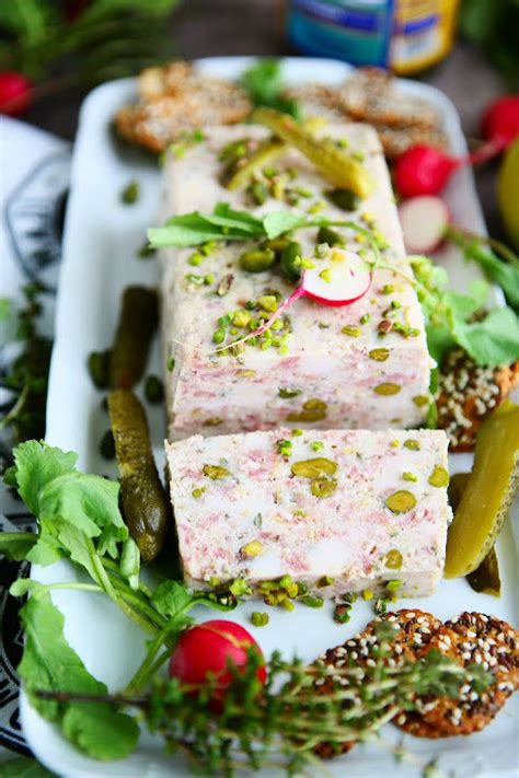 Chicken Pork And Pistachio Terrine