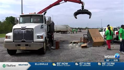 Jones County Residents Take Advantage Of Hazardous Waste Disposal Day