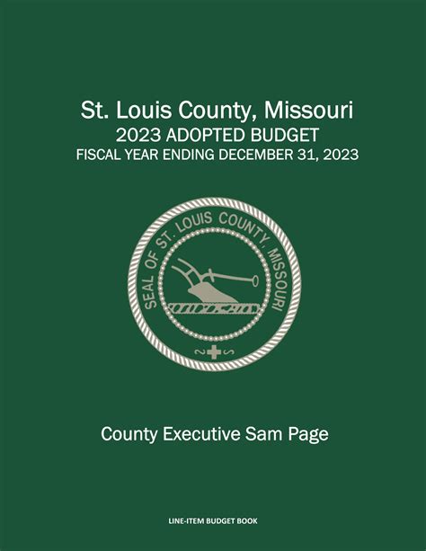 Adopted Budget By Stlcogov Issuu