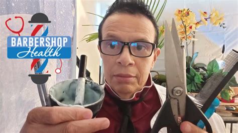 REALISTIC Barbershop Barber Haircut Shave ASMR YouTube