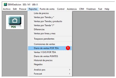 Reporte Diario De Ventas POS Por Tienda Con Nuevas Formas De Pago Proscai