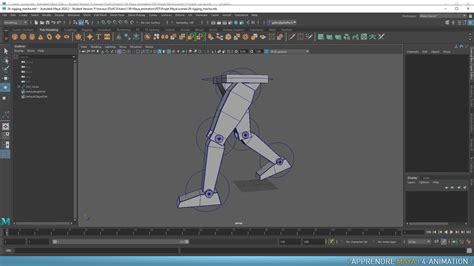 Tuto Apprendre Autodesk Maya Vol4 Animation Et Outils Pour L