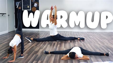 How To Warmup Before Dance Class I Daily Stretch Routine Youtube