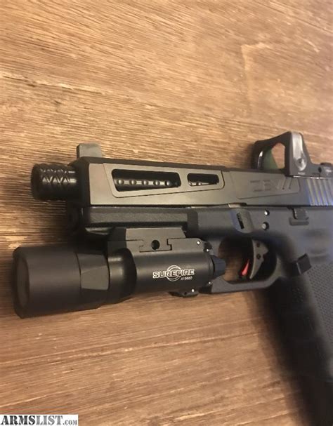 Armslist For Sale Custom Glock Gen With Zev Slide Barrel With Rmr