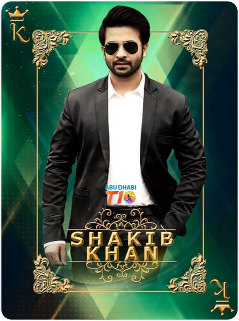 T10 League On Twitter Bangladeshi Award Winning Actor Shakib Khan