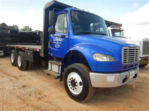 2006 Freightliner M2 Flatbed Dump Truck J M Wood Auction Company Inc