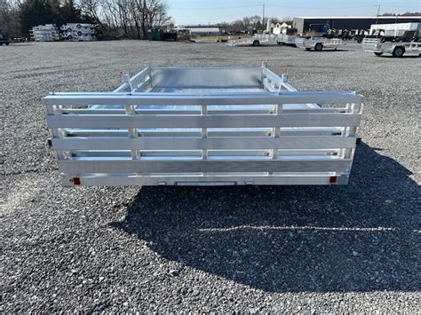 Sport Haven 7×12 Aluminum Utility Trailer - ATV Ramps