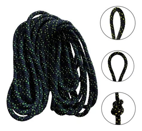 Cuerda semiestática de 100 metros 8 mm Cordelete Prussik Knot 15 kn