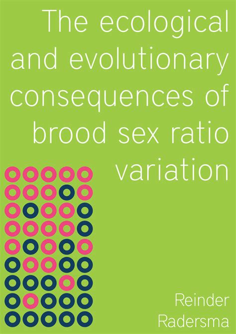 PDF The Ecological And Evolutionary Consequences Of Brood Sex Ratio