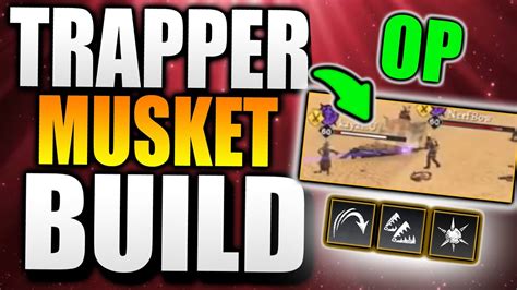 MUSKET TRAPPER BUILD Best Musket Build In New World Trapper Musket