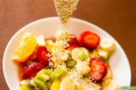 Fruta Con Amaranto Y Nueces Vegetales Cocidos De 260 Kcal Receta