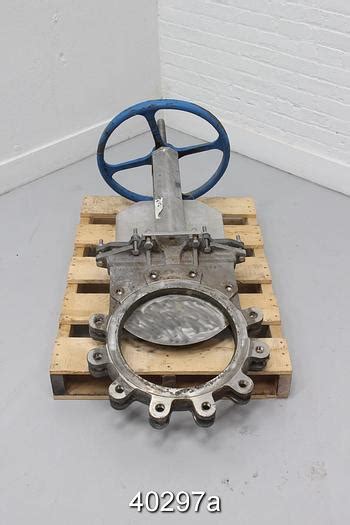 Used Fabri 14 Hand Operated Knife Gate Valve 40297 For Sale At Can Am