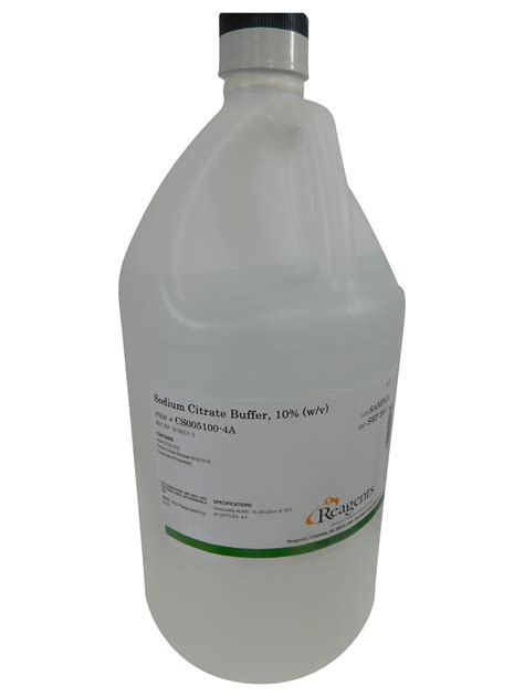 Sodium Citrate, Buffer, 10% (w/v) | Reagents